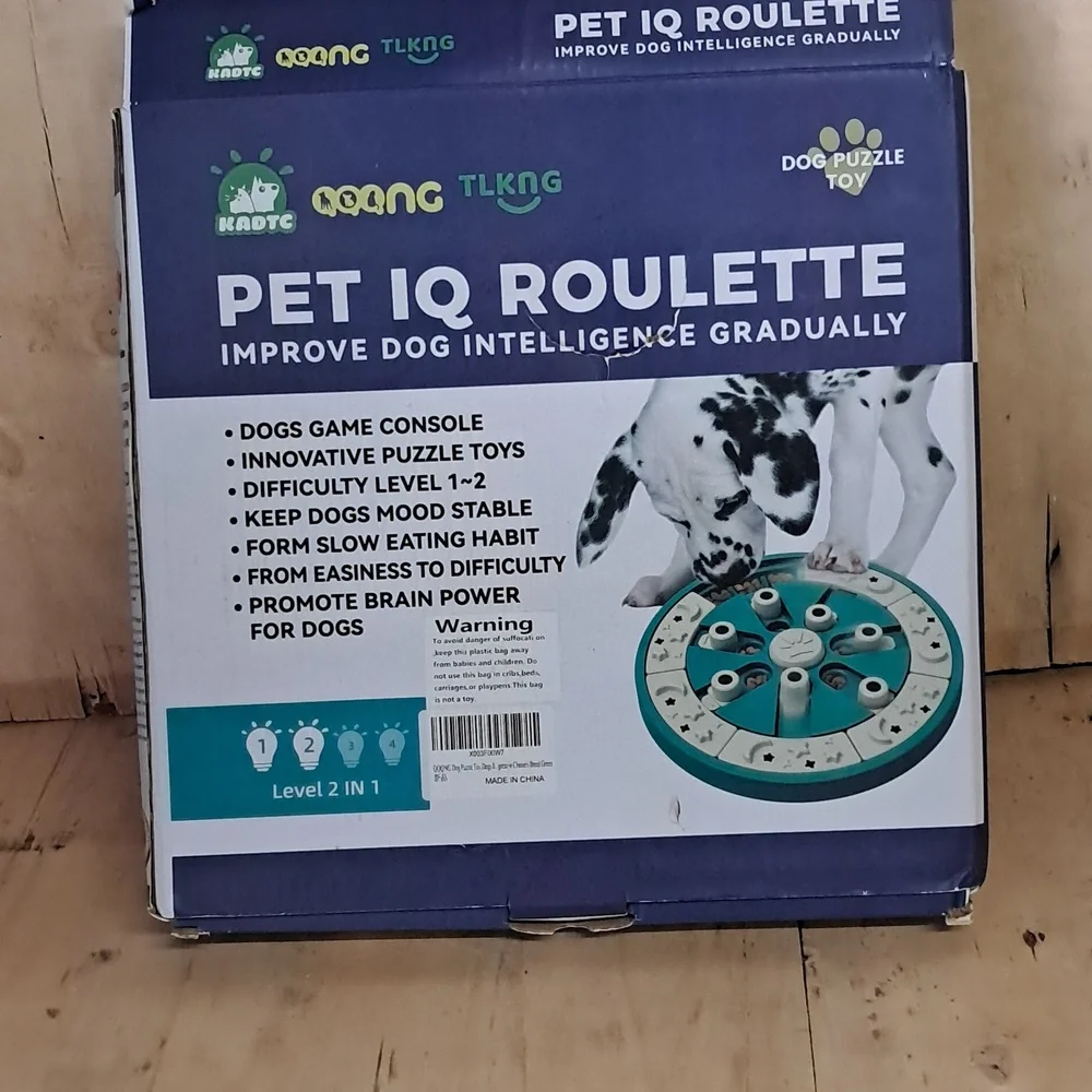 Food Puzzles Feeder Puppy Mental Stimulation Stimulating Enrichment Toys Interac